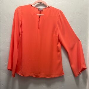 Vince Camuto Vibrant Orange Blouse (A9)